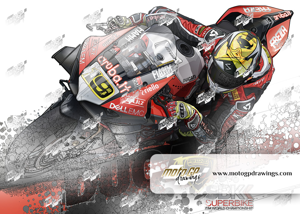 #19 Alvaro Bautista Ducati SBK Aruba Team