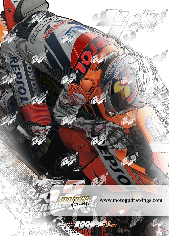 69 Nicky Hayden Repsol Honda Team