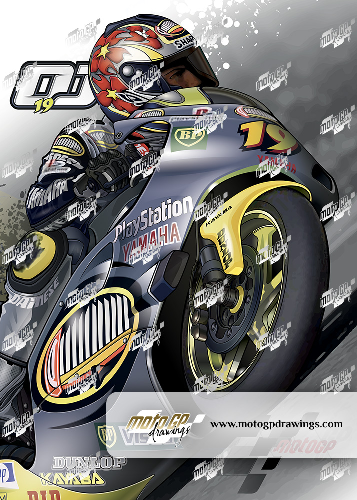 #19 Olivier Jacques Yamaha Tech3