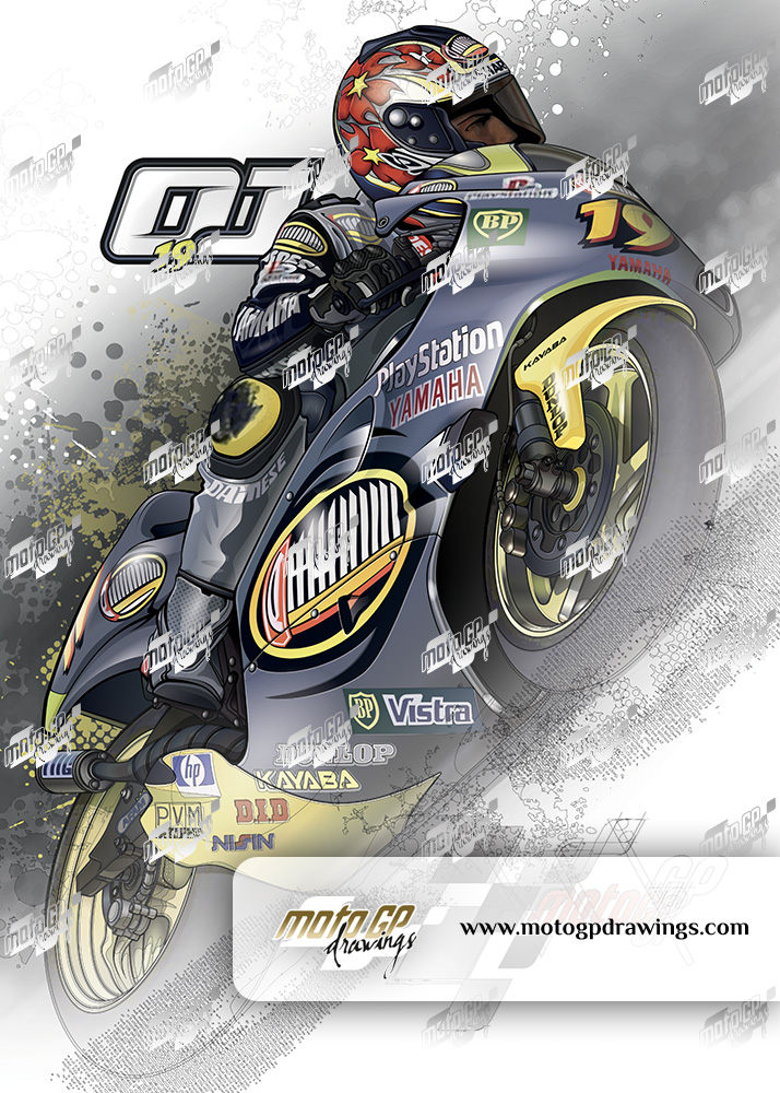 #19 Olivier Jacques Yamaha Tech3