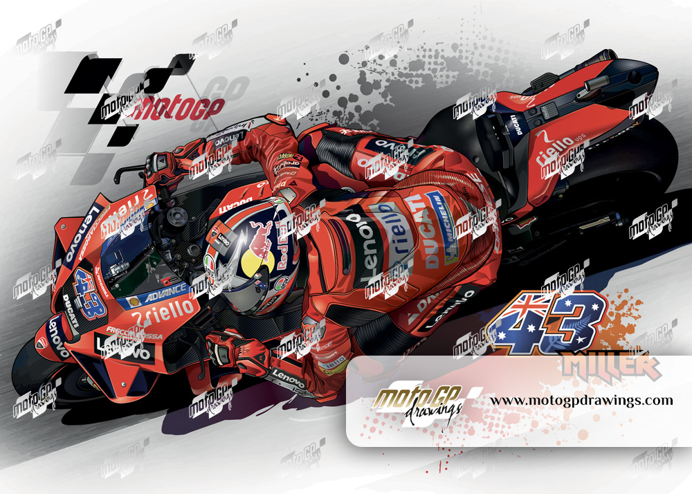 #43 Thriller Ducati Lenovo team