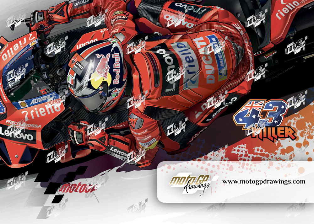 #43 Thriller Ducati Lenovo team